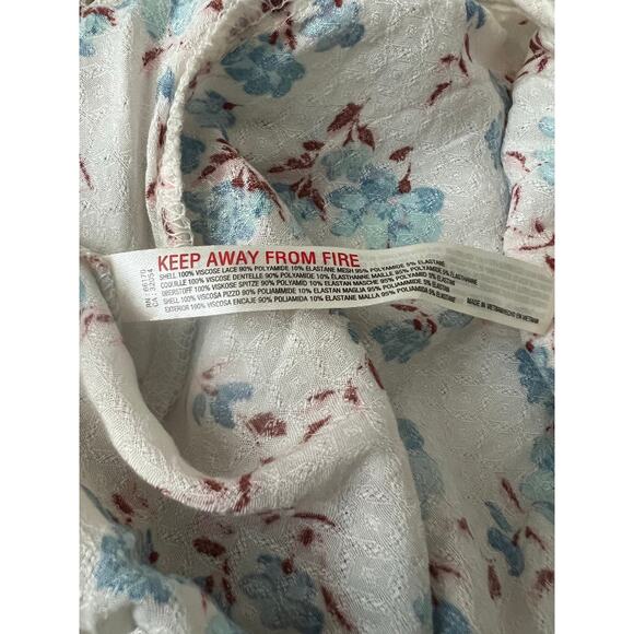 Free People Intimately Free Take It Away Bodysuit In Ivory Combo Size Small - Picture 9 of 12